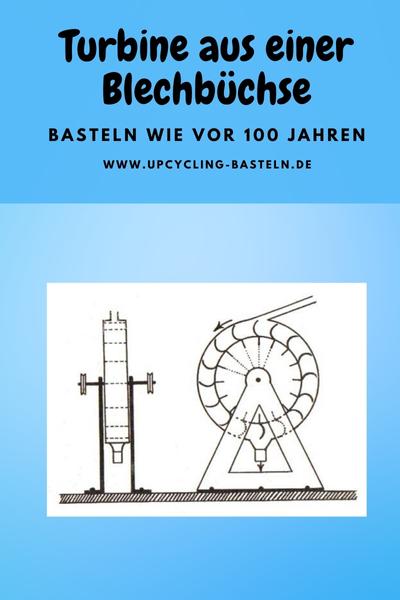 Turbine aus einer Blechbüchse basteln